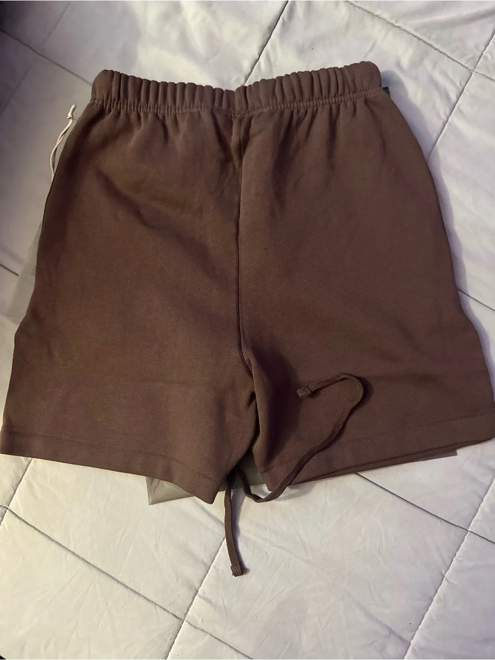 Fear of God Essentials Men's Plum Sweat Shorts